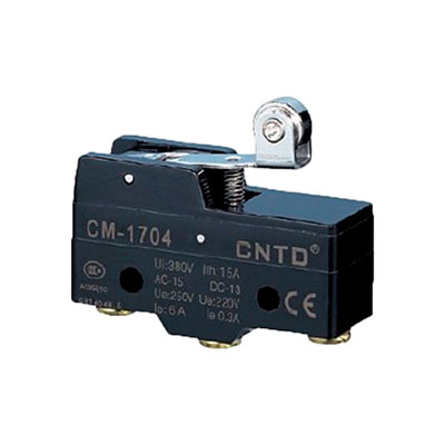 Micro Switch CM-1704 Haste Curta com Roldana (Imp)