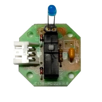 Placa Eletrônica do Botão Multiled Led Azul JVO229 com 1 Micro Atlas