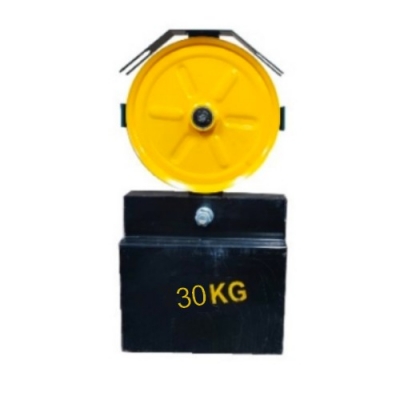 Polia Tensora para Limitador Bidirecional p/cabo 5/16 utilizado para velocidade de 105m/min até 120m/min"
