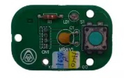 M&oacute;dulo MBAV1 para bot&otilde;es antivand&aacute;lico led vermelho